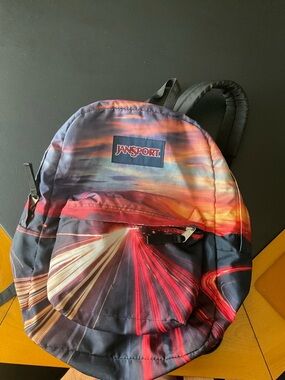 JanSport Sunset Print Backpack - Multicolor